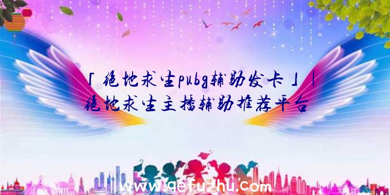 「绝地求生pubg辅助发卡」|绝地求生主播辅助推荐平台